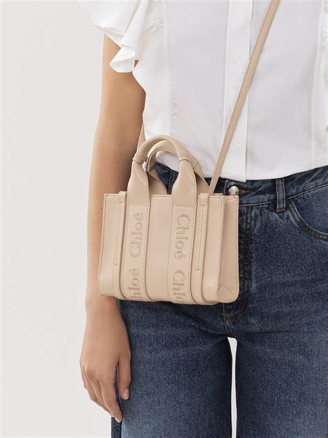 chloe mini basket bag|chloe tote bag small.